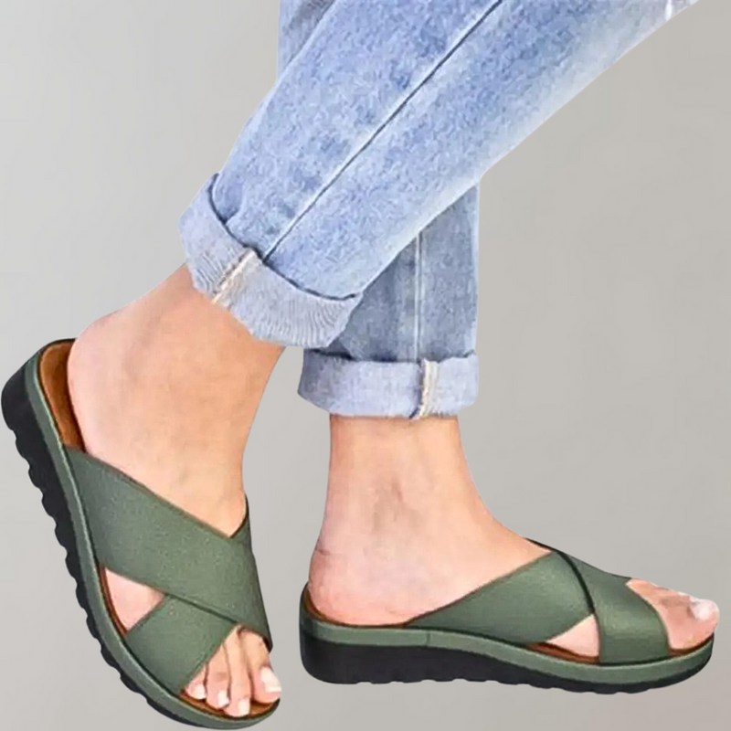 Vintage Inspired Orthopedic Sandals