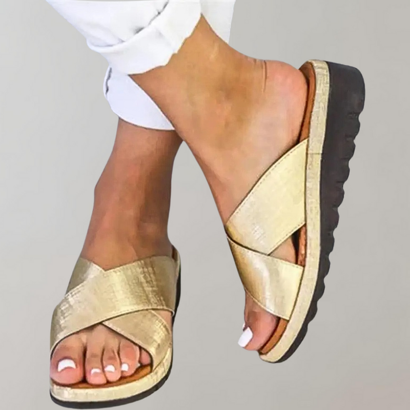 Vintage Inspired Orthopedic Sandals