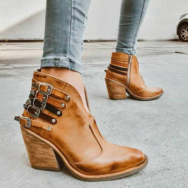 Classic Orthopedic Boots with Timeless Style