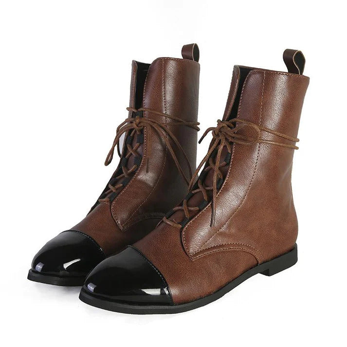 Vintage Inspired Orthopedic Boots