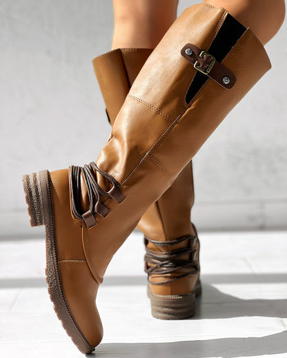 Classic Orthopedic Boots with Timeless Style