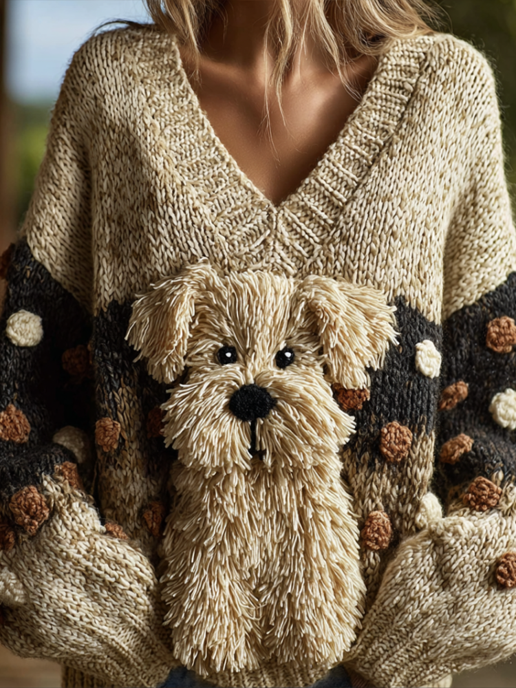 Gracefully Designed Sweater