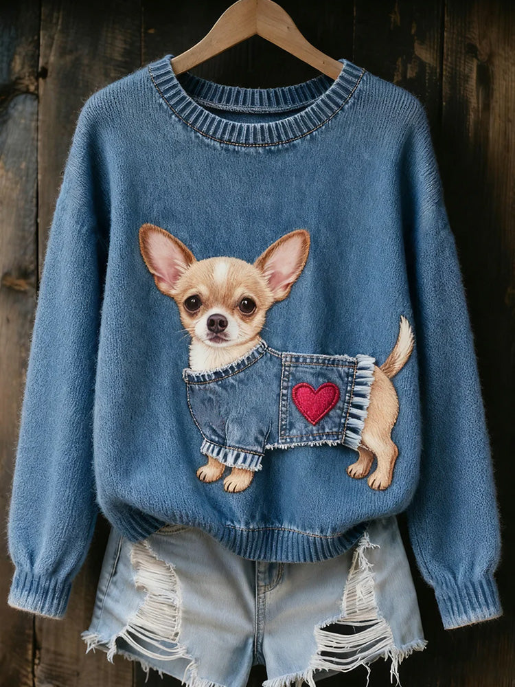 Gracefully Designed Sweater