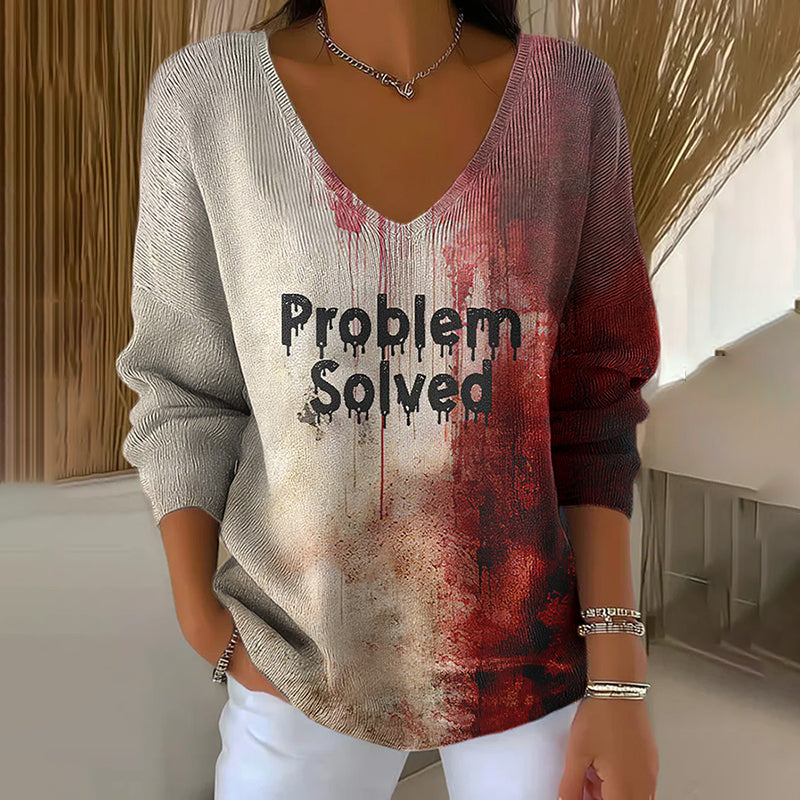 Gracefully Designed Sweater