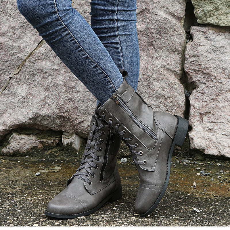 Vintage Inspired Orthopedic Boots