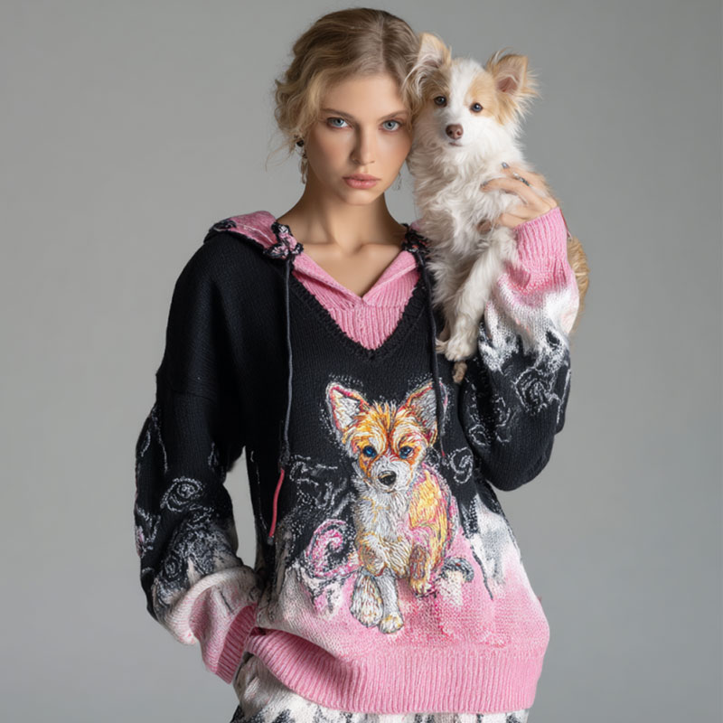 Gracefully Designed Sweater