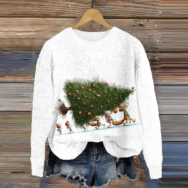 Gracefully Designed Sweater