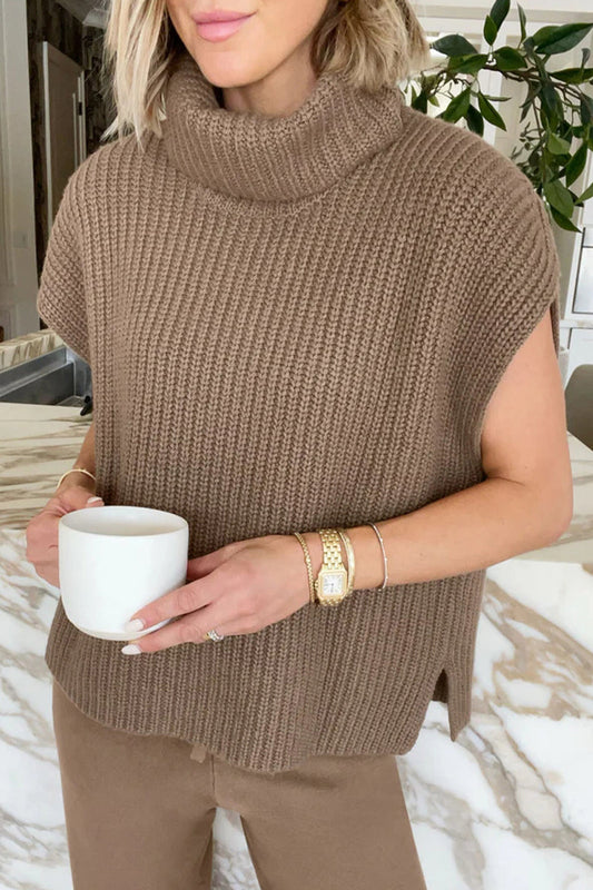 Carolina® | Casual Solid Color Turtleneck Sweaters (3 Colors)
