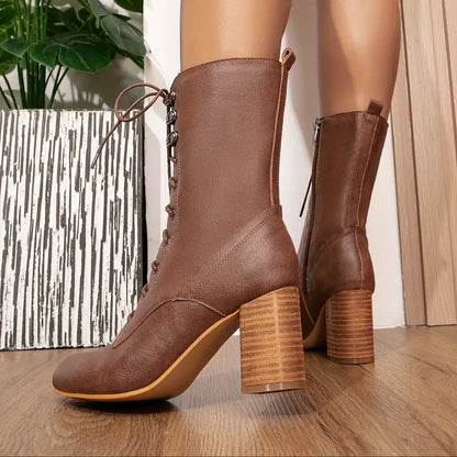 Classic Orthopedic Boots with Timeless Style