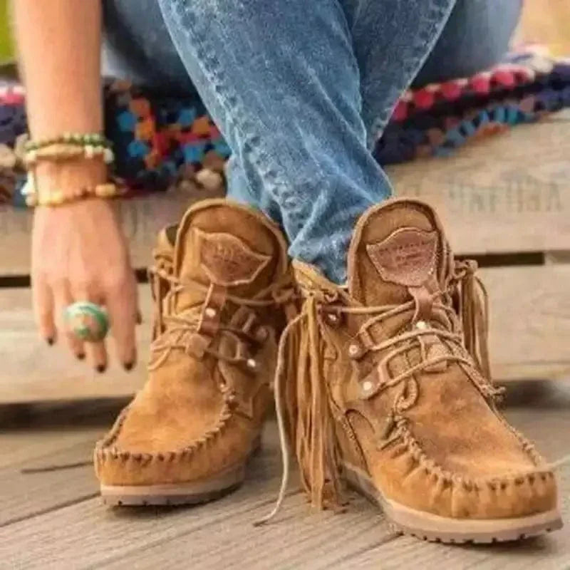 Chic Orthopedic Boots with Unique Design