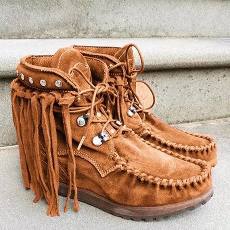 Chic Orthopedic Boots with Unique Design