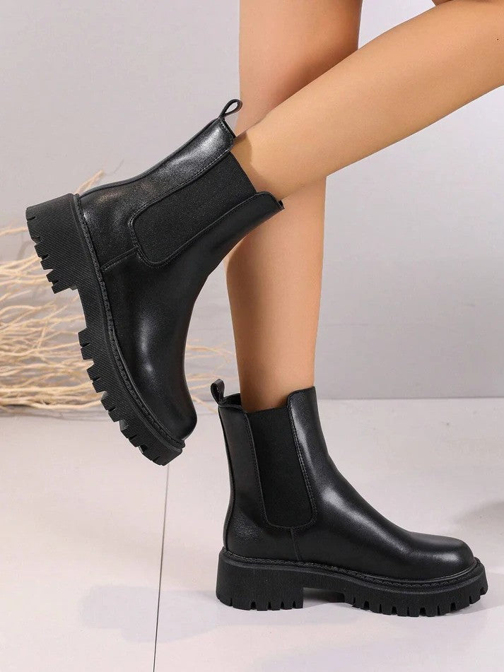 Classic Orthopedic Boots with Timeless Style