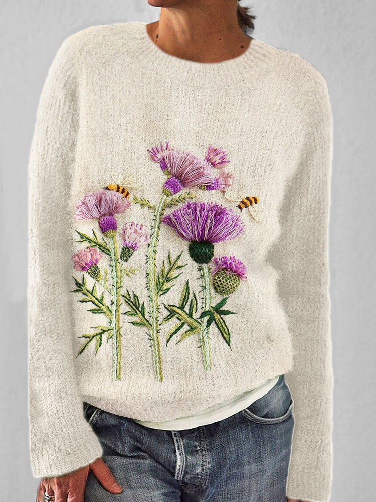 Gracefully Designed Sweater