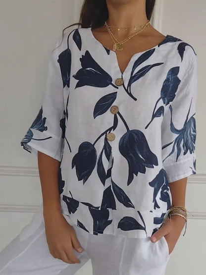 Timeless Vintage Style Blouse