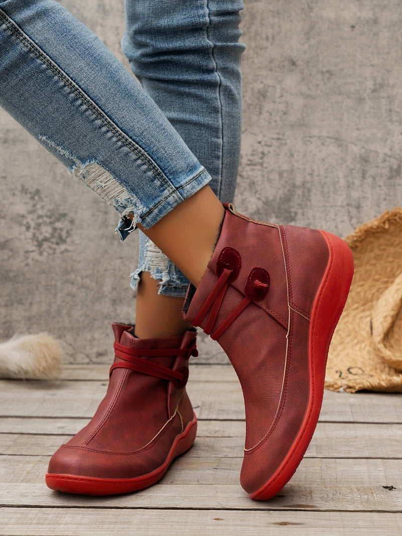 Vintage Inspired Orthopedic Boots