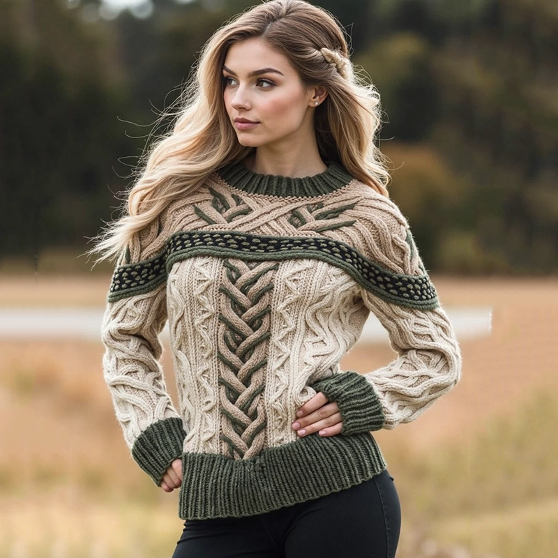 Timeless Vintage Style Sweater