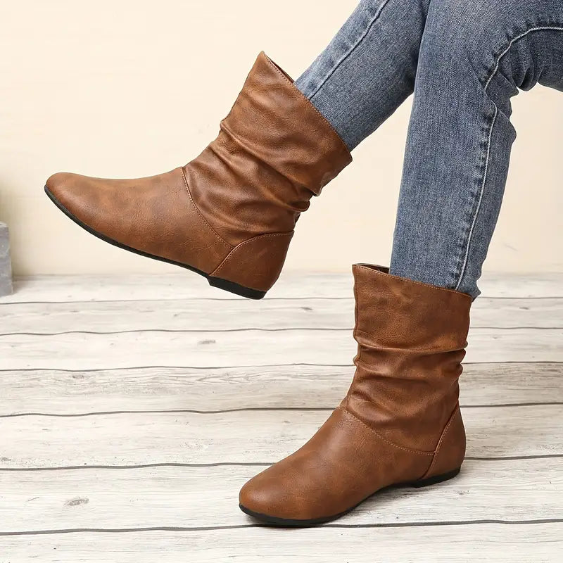 Vintage Inspired Orthopedic Boots