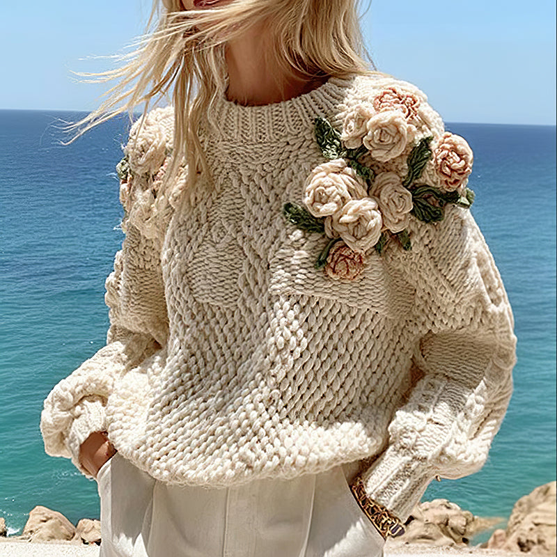 Gracefully Designed Sweater