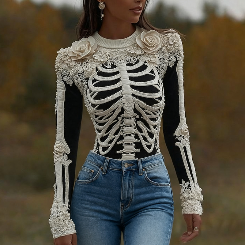 Gracefully Designed Sweater