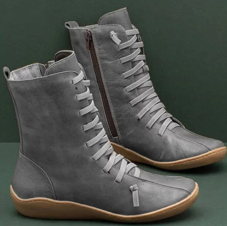 Chic Orthopedic Boots with Unique Design