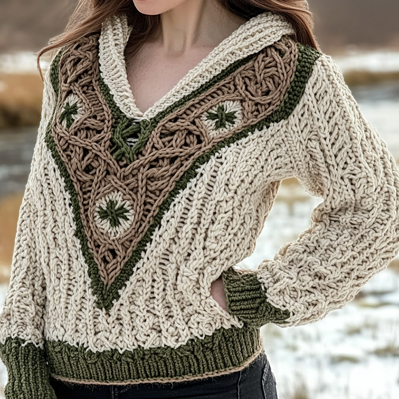 Timeless Vintage Style Sweater