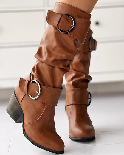 Chic Orthopedic Boots with Unique Design