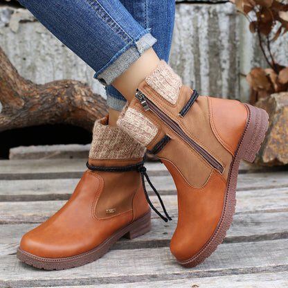 Chic Orthopedic Boots with Unique Design