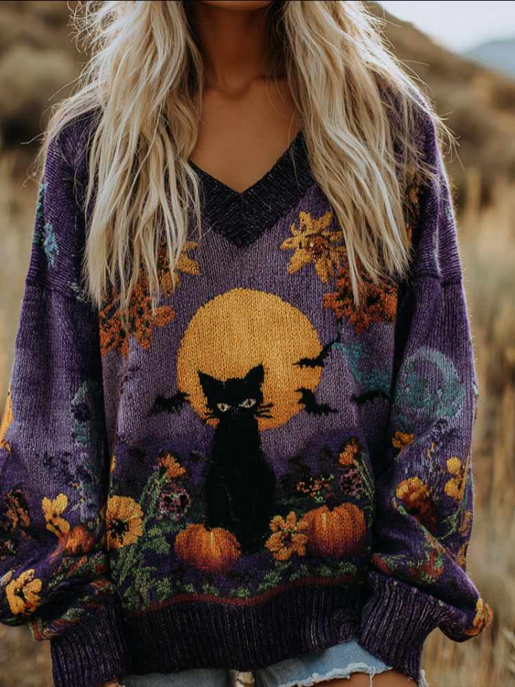 Gracefully Designed Sweater