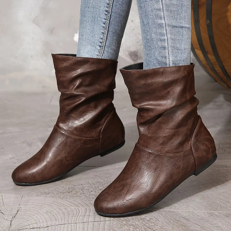 Vintage Inspired Orthopedic Boots