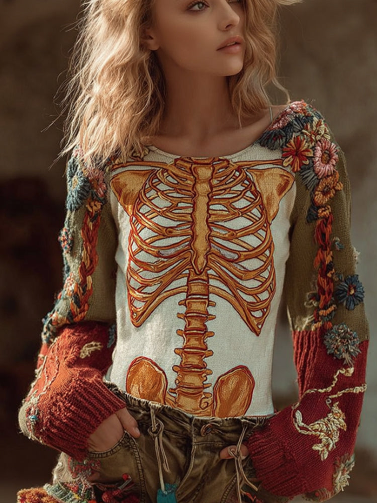 Gracefully Designed Sweater