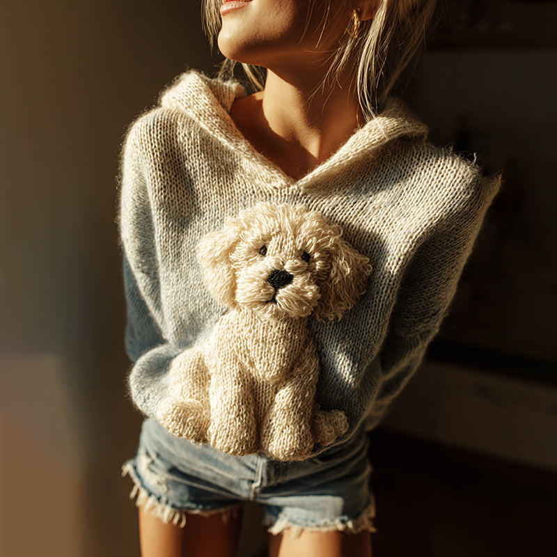 Gracefully Designed Sweater