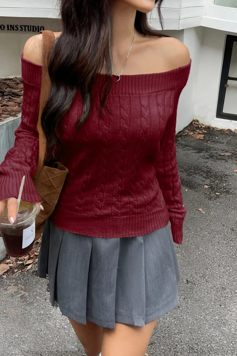 Gracefully Designed Sweater