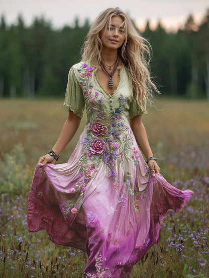 Green pink