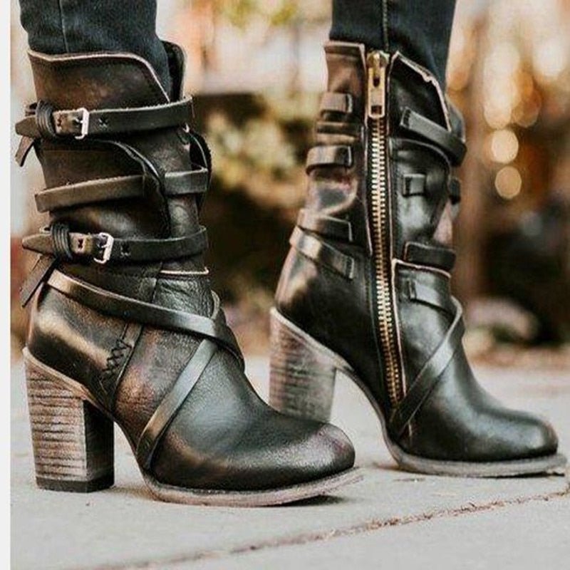 Chic Orthopedic Boots with Unique Design