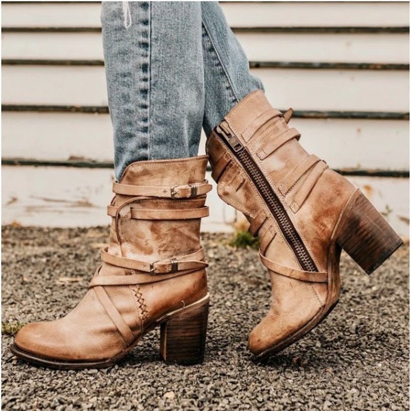 Chic Orthopedic Boots with Unique Design