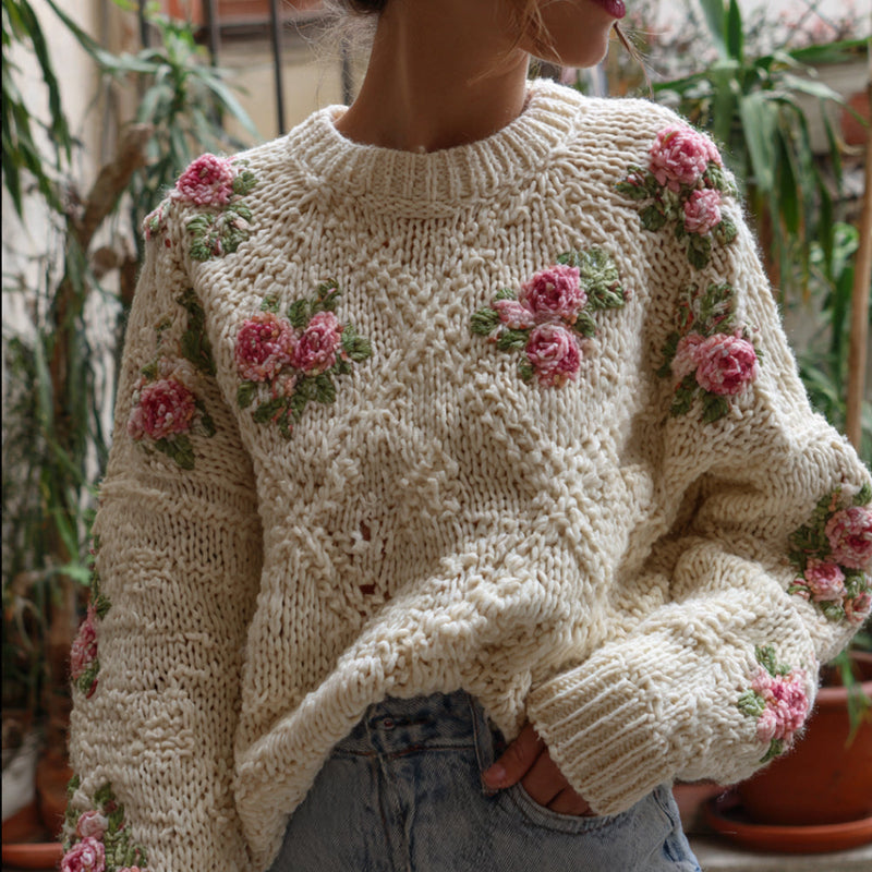 Gracefully Designed Sweater