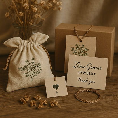 Golden Heart Silver Ring
