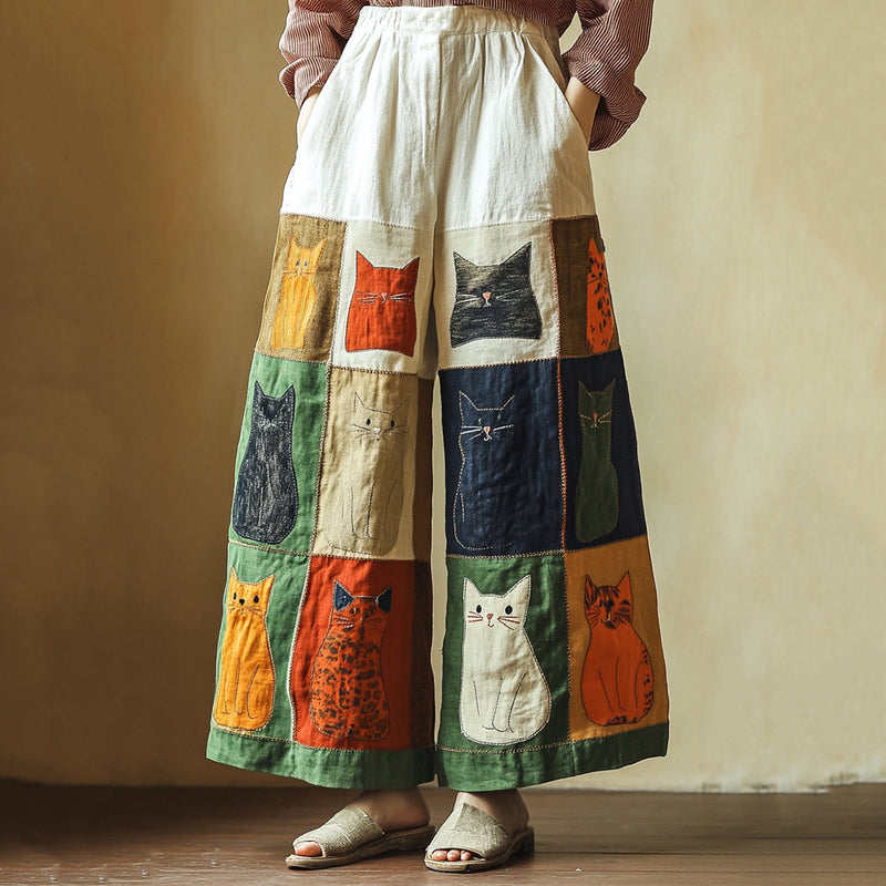 Timeless Vintage Style Pants