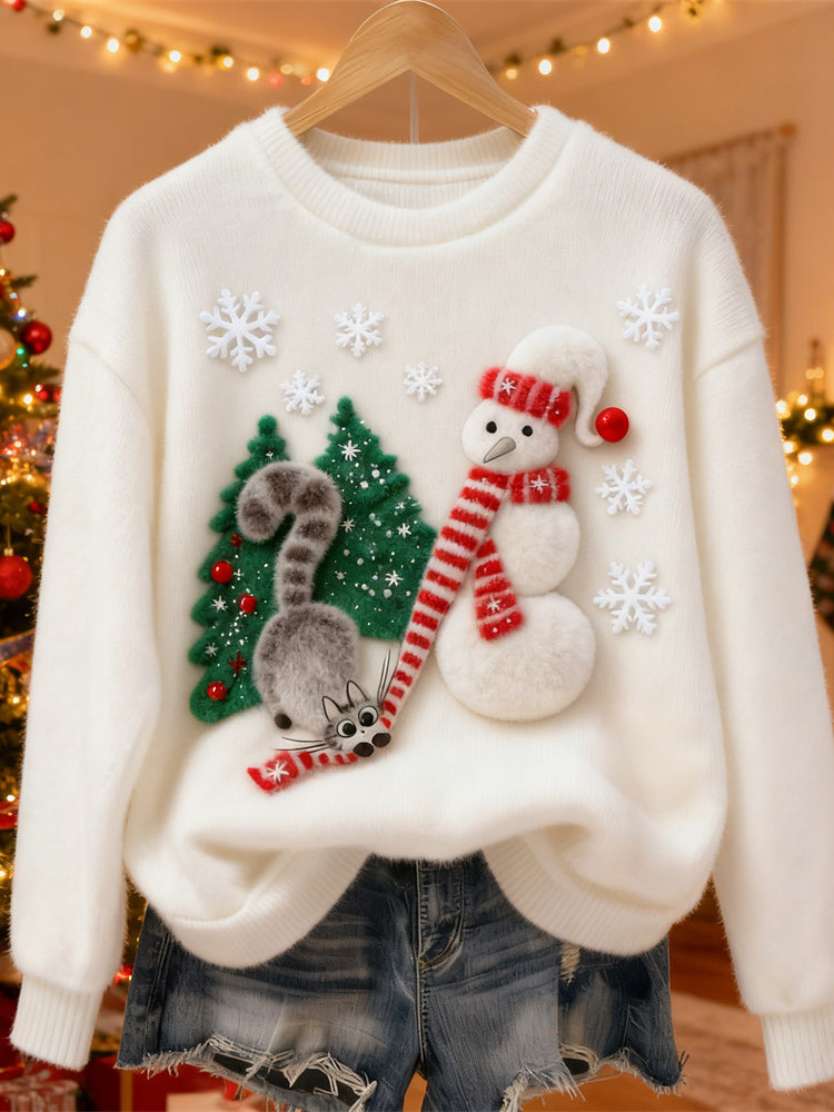 Gracefully Designed Sweater