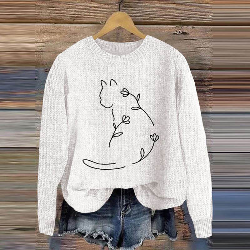 Gracefully Designed Sweater