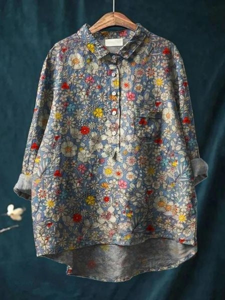 Timeless Vintage Style Blouse