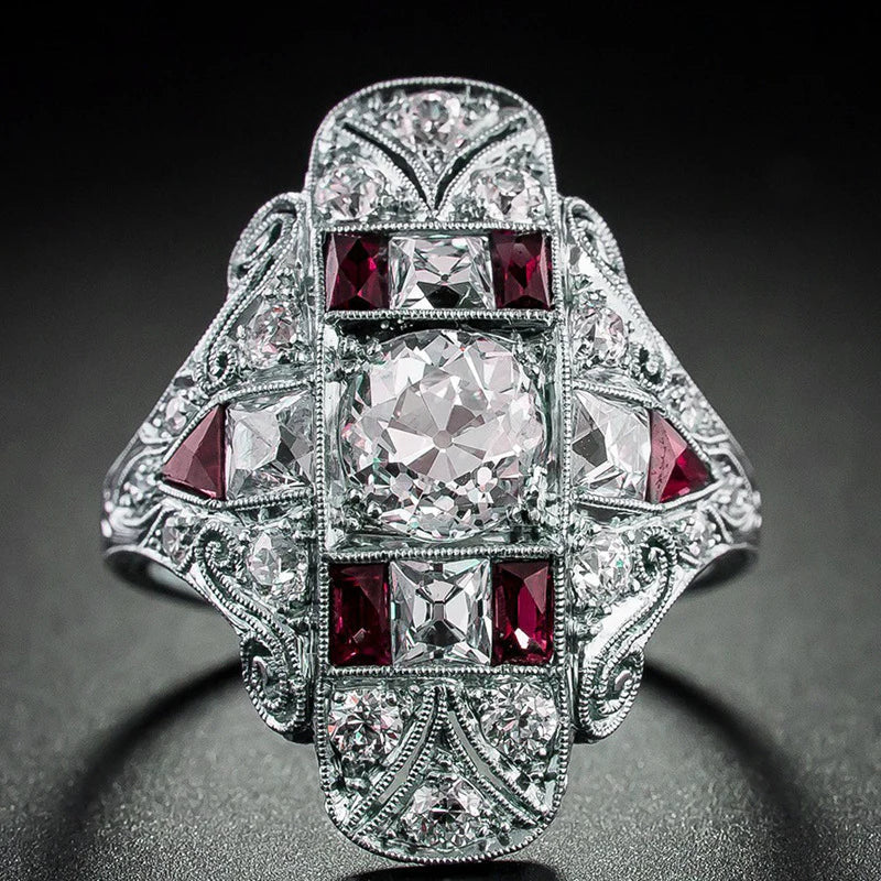 Zirconia Silver Ring