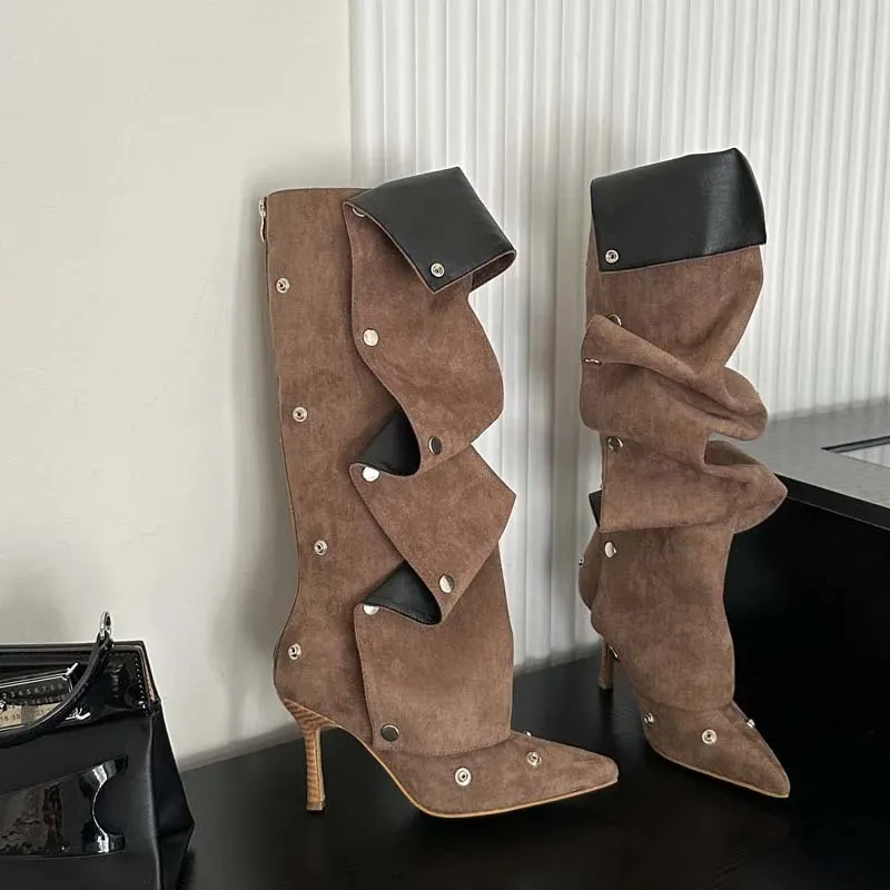 Chic Orthopedic Boots with Unique Design