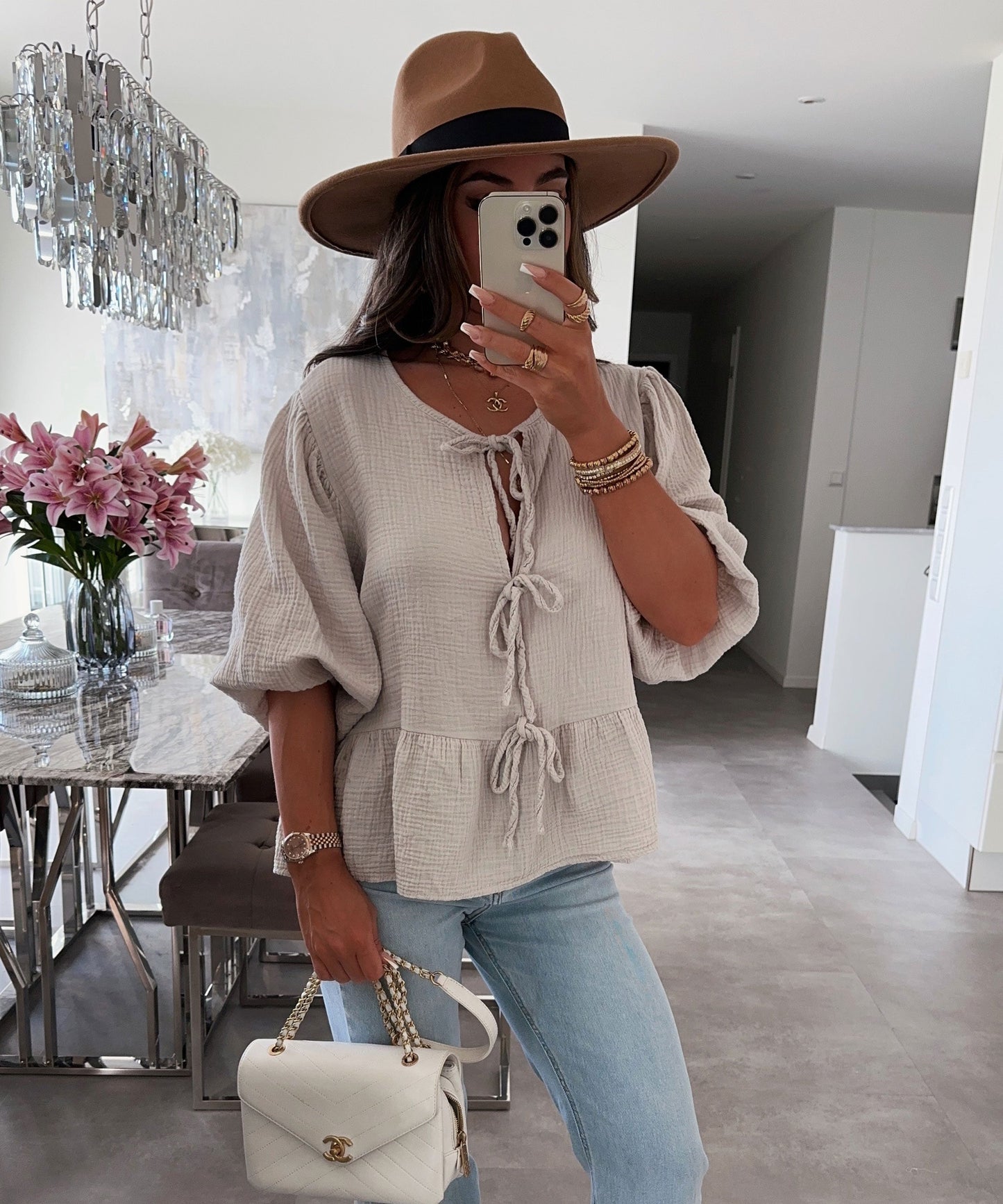 Timeless Vintage Style Blouse
