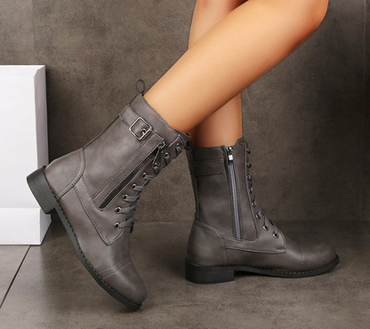 Classic Orthopedic Boots with Timeless Style