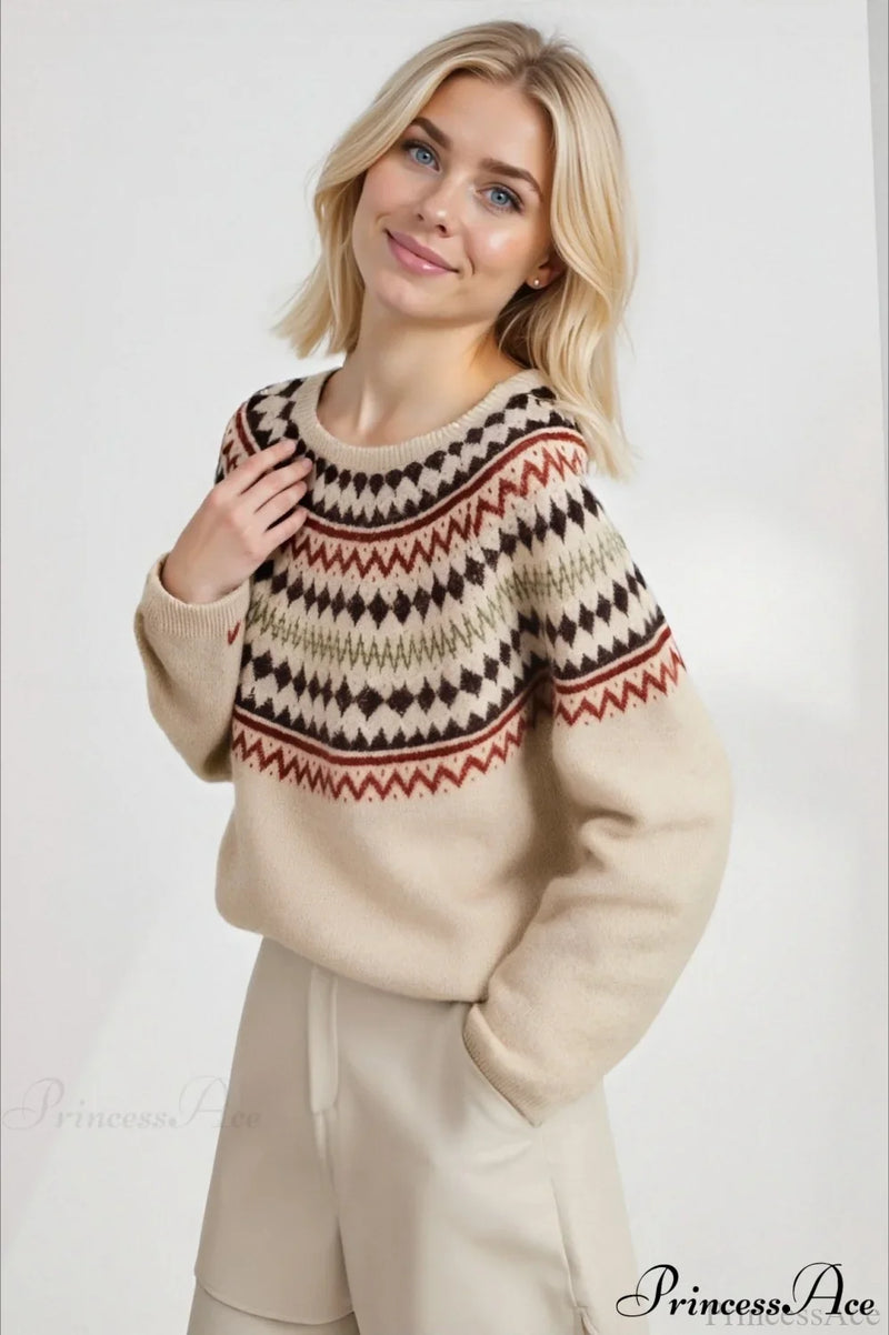 Timeless Vintage Style Sweater