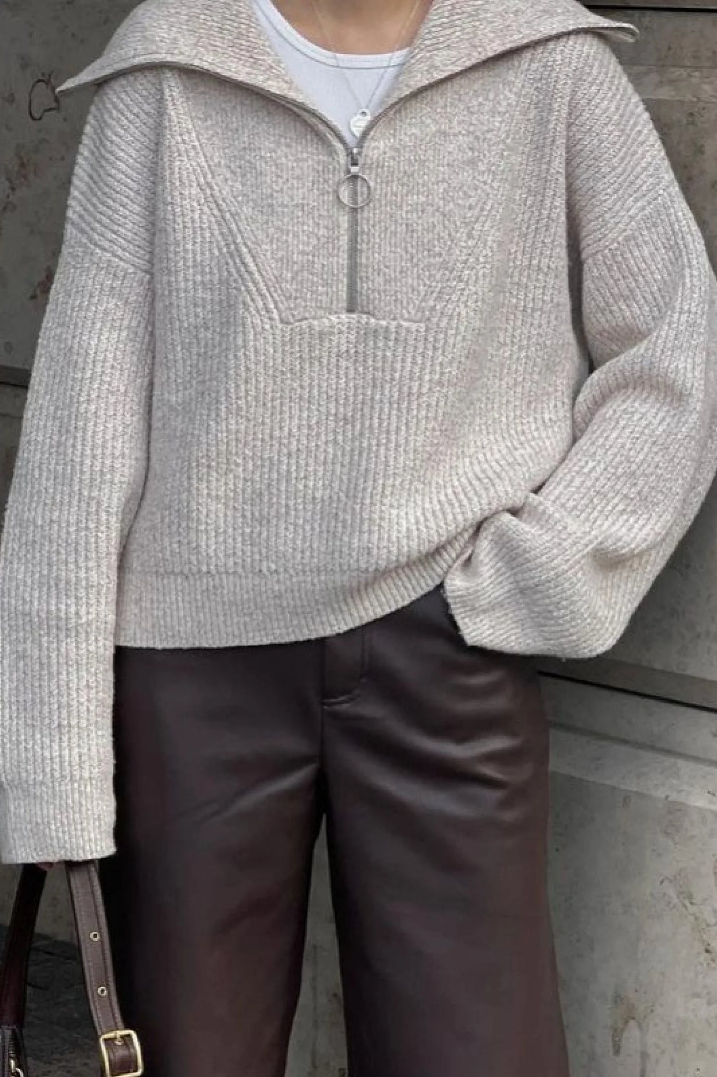 Gracefully Designed Sweater
