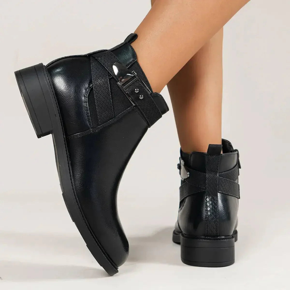 Classic Orthopedic Boots with Timeless Style