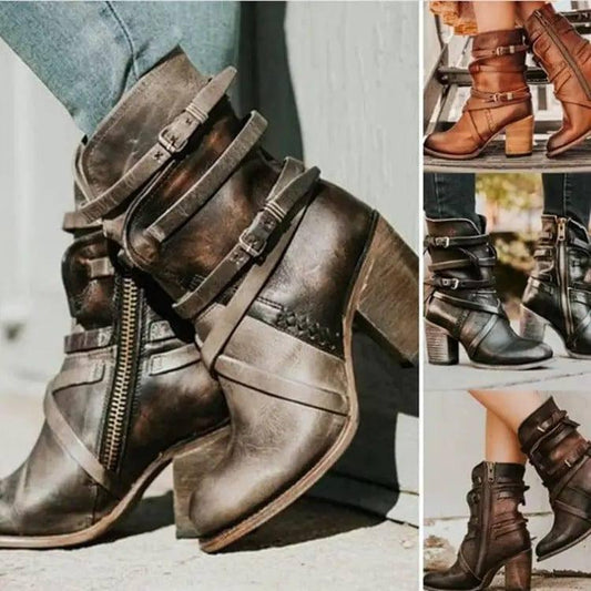 Classic Orthopedic Boots with Timeless Style