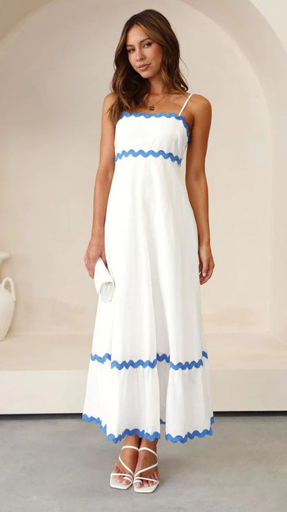 White And Blue